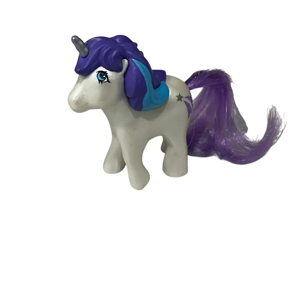 Basic Fun My Little Pony Glory Mini Figure 40th Anniversary G1 Retro White Pony